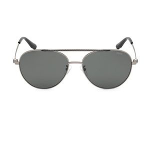 BMW 60MM Polarized Pilot Sunglasses new with tags